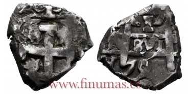 Cy10530.- CARLOS III - 1 Real 1767? Potosi V.- BC