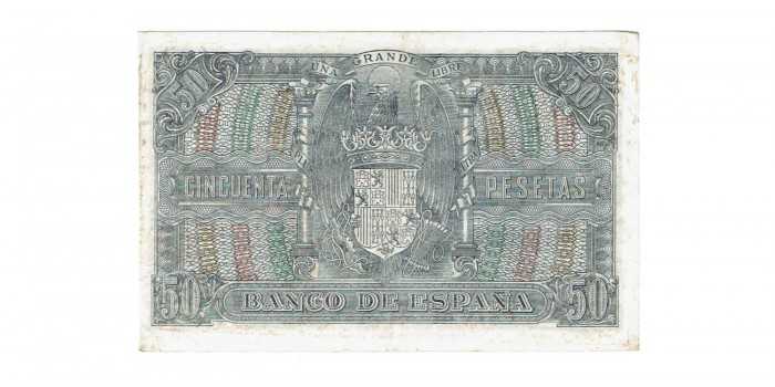 F458E - 50 Pesetas 9-1-1940  SERIE A/E.  MBC