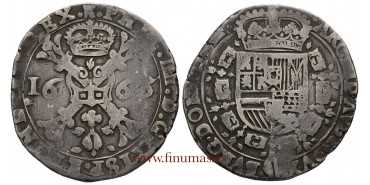 Cyp1653.- FELIPE IV PATAGON 1665 TOURNAI. MBC-