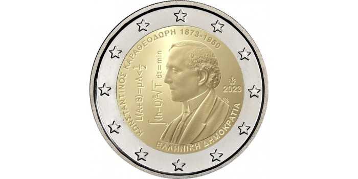 2 EUROS Commemorative EUROS GREECE 2023 "Constantin Caratheodory""