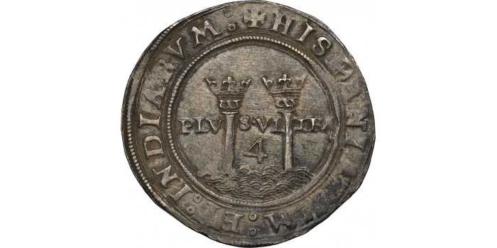 Cy02945.- JUANA Y CARLOS -4 Reales Mexico G M. - NGC AU55