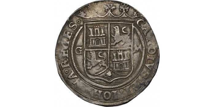 Cy02945.- JUANA Y CARLOS -4 Reales Mexico G M. - NGC AU55