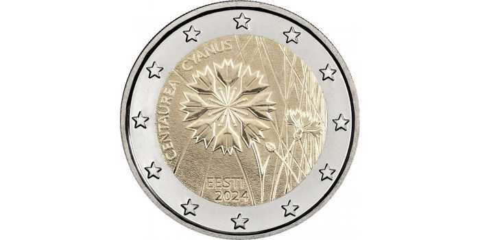 2 EUROS CONMEMORATIVOS ESTONIA 2024 "EL ACIANO"