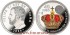 40 EUROS SPAIN 2024 "X ANIV. PROCLAMACION REY FELIPE VI" - SILVER/COLOUR