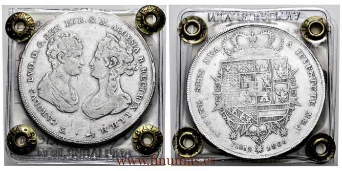 ITALIA - TOSCANA - K-050.2 .- FRANCESCONE 1806 MBC - Plata