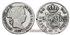 Cy16018.- ISABEL II 2 Reales 1857 Barcelona. PLATA - BC