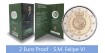 CARTERA EURO B.U. SET  ESPAÑA 2018 2 € Felipe VI -PROOF