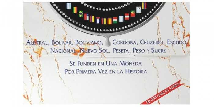 1991 - I SERIE IBEROAMERICANA 1991. 14 x 2000 pts. -PLATA
