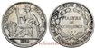 INDOCHINA - K-005 - 1 Piastra 1886 A -MBC