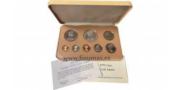 COOK ISLANDS - K-001/24a - OFFICIAL PROOF SET 1979