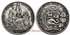 PERU - K-218.1 - 1 Sol Sobrefecha 1924/1824 - BC+