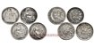 PERU - K-206 - Lote 1/2 Dinero 1891.1899.1904.1907 -  BC/MBC