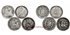 PERU - K-204L - Lote 1 Dinero 1866.1897.1874.1906 -  BC/MBC