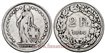 SUIZA - K-021 - 2 Francos 1894 - BC