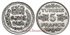 TUNEZ - K-261 - 5 Francos 1353 - EBC