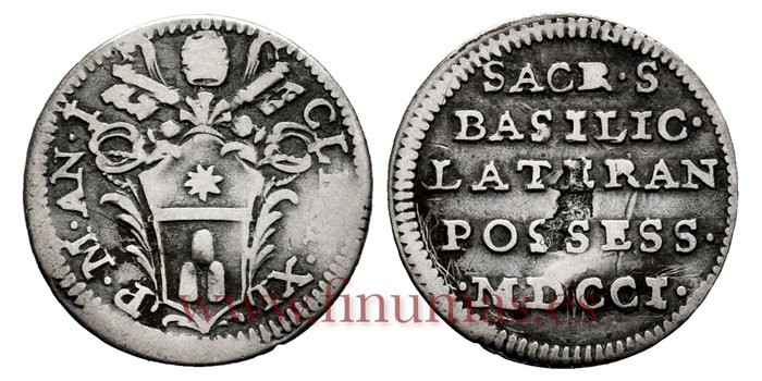 ESTADOS PAPALES - K-638 - Grosso XDCCI - MBC