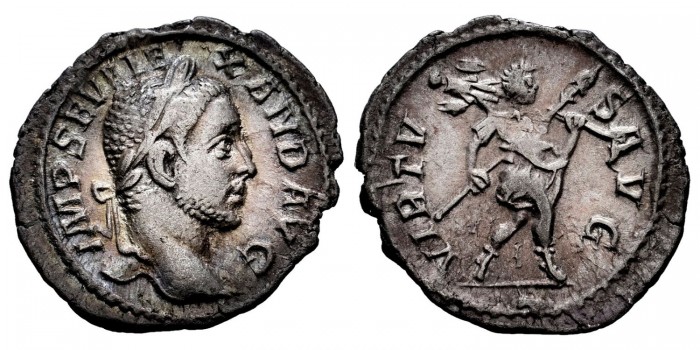 ALEJANDRO SEVERO DENARIO 222/235 d.C.  ROMA
