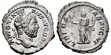 CARACALLA DENARIO 210/213 d.C.  ROMA