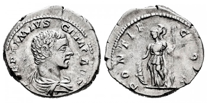 GETA DENARIO 207 d.C.  ROMA