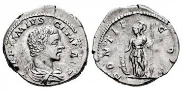 GETA DENARIO 207 d.C.  ROMA