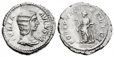 JULIA DOMNA DENARIO 210 d.C.  ROMA