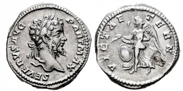 SEPTIMIO SEVERO DENARIO 200/201 d.C.  ROMA