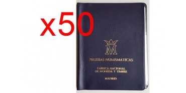 OFFICIAL SET FNMT YEAR 1975/79 PROOF -LOT 50 pcs.