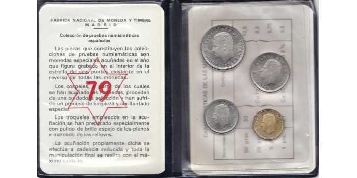 OFFICIAL SET FNMT YEAR 1975/79 PROOF