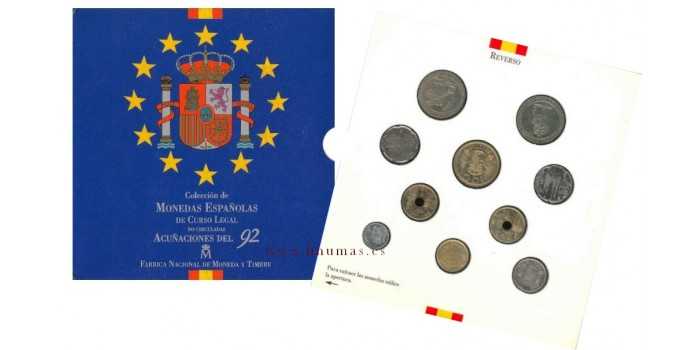 OFFICIAL SET FNMT YEAR 1992