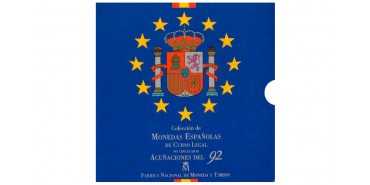 OFFICIAL SET FNMT YEAR 1992