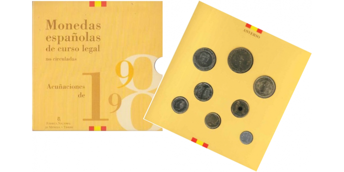 OFFICIAL SET FNMT YEAR 1998