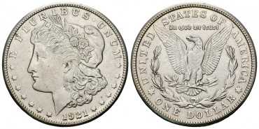 ESTADOS UNIDOS - K-110 - 1 Dolar 1921 S - EBC