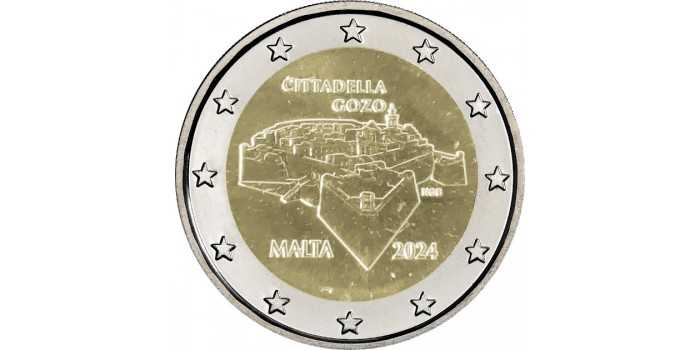 2 EURO COMMEMORATIVE MALTA 2024 BEE + WALLED CITY"