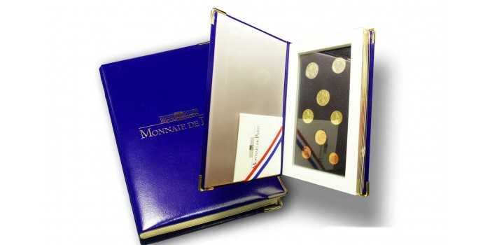 CARTERA EURO B.U. SET  FRANCIA 2000 PROOF