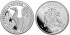 BARBADOS - K-183- SILVER OUNCE CABALLITO DE MAR 2022