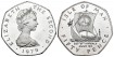 ISLE OF MAN - K-039a - 50 pence 1979. PROOF - SILVER