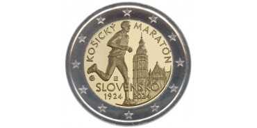 2 EURO COMMEMORATIVE SLOVAKIA 2024 "MARATHON" COINS