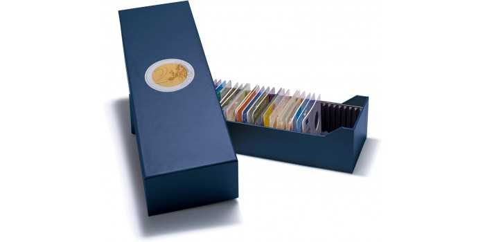 LOGIK Box for 40 Coincards of 2 € - Leuchtturm 367868