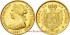 Cy16491.- ISABEL II 100 REALES 1867 MADRID  EBC-  ORO