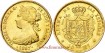 Cy16491.- ISABEL II 100 REALES 1867 MADRID EBC- ORO
