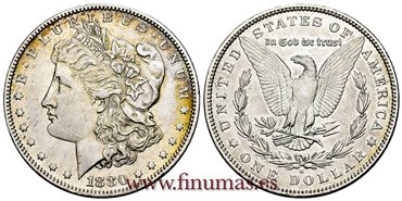 ESTADOS UNIDOS - K-110 - 1 Dolar 1880 O - EBC