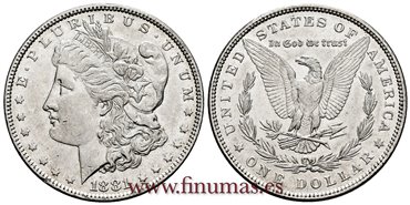 ESTADOS UNIDOS - K-110 - 1 Dolar 1881 - EBC+