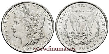 ESTADOS UNIDOS - K-110 - 1 Dolar 1881 - EBC+