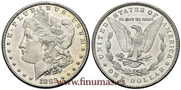 ESTADOS UNIDOS - K-110 - 1 Dolar 1882 - EBC+