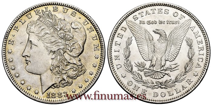 ESTADOS UNIDOS - K-110 - 1 Dolar 1883 - EBC