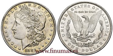 ESTADOS UNIDOS - K-110 - 1 Dolar 1883 - EBC