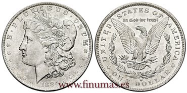 ESTADOS UNIDOS - K-110 - 1 Dolar 1884 O - SC