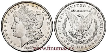 ESTADOS UNIDOS - K-110 - 1 Dolar 1886 - SC