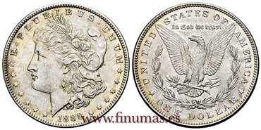 ESTADOS UNIDOS - K-110 - 1 Dolar 1888 - SC 