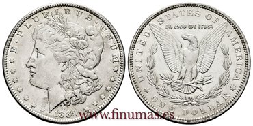 ESTADOS UNIDOS - K-110 - 1 Dolar 1889 - EBC